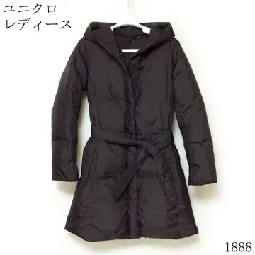 유니클로 여성용 다운 자켓 블랙