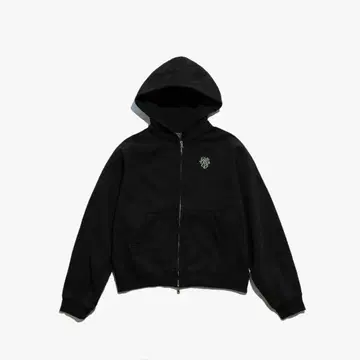 GIRLS DON'T CRY ZIP SWEAT HOODIE BLACK M