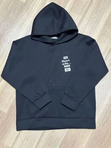 거의 미사용 [한국 브랜드] 곰 후드티 블랙 프리 사이즈