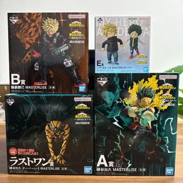 제일복권 히로아카 더 멀리 A, B, E, 라스트 원상 4체 세트