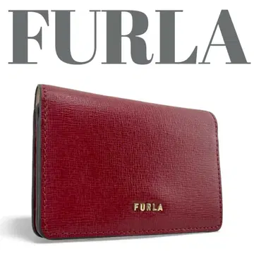 새상품급 FURLA 훌라 카드 케이스 명함지갑 BABYLON 바빌론