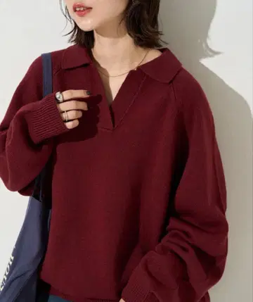 FREAK'S STORE 폴로 넥 니트