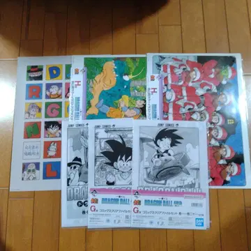 제일복권 드래곤볼 40th 클리어 포스터 클리어 파일