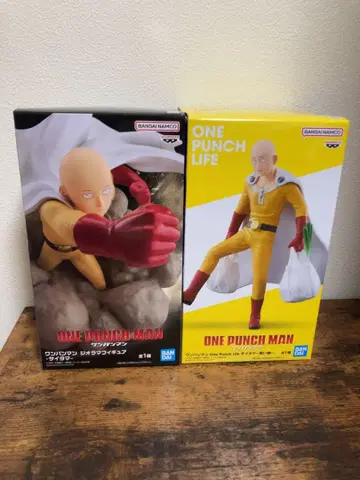 원펀맨 ONE PUNCH MAN 사이타마 피규어 2체 세트