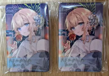 브이스포! 여름 축제 2025 스퀘어 캔뱃지 2개 아이자와 에마