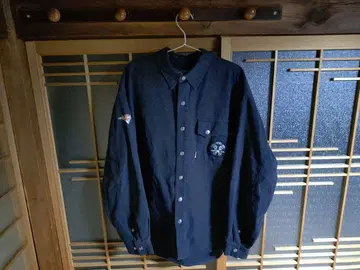 레어 XL 할리데이비슨 스냅 버튼 워크 셔츠 자켓 홍콩제