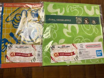 제일복권 미세스 G상 자카드 타월 2장 세트