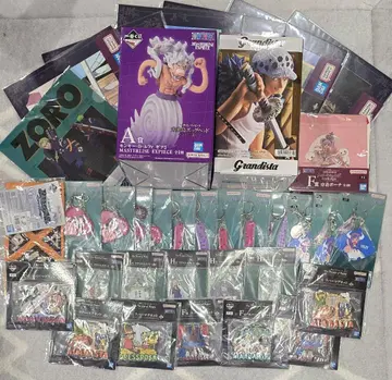 ONE PIECE 제일복권 하위상 묶음 판매 약 40점