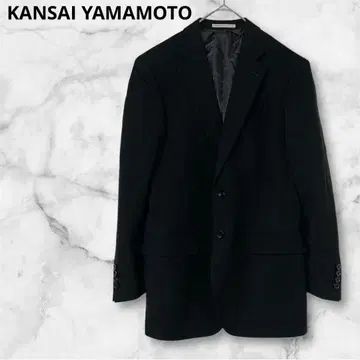 야마모토 간사이 테일러드 자켓 비즈니스 포멀 캐주얼 블랙