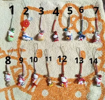 지역 한정 키티 키링 [ 낱개 판매 가능 ]