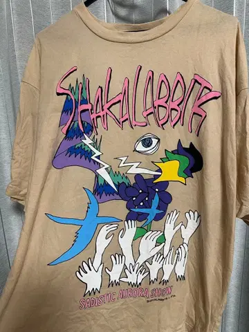 SHAKALABBITS T셔츠 2024년 라이브