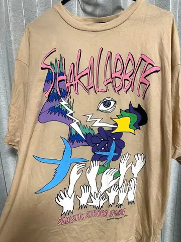 SHAKALABBITS T셔츠 2024년 라이브