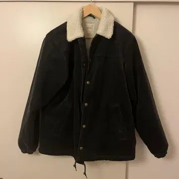 BEAMS 블랙 보아 자켓 L 사이즈