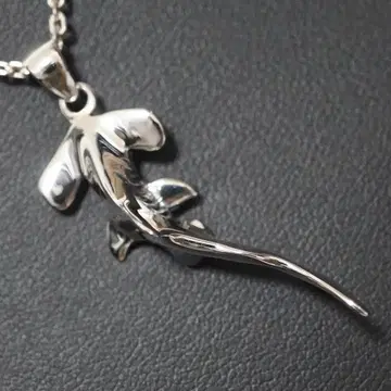 실버 925 목걸이 펜던트 액세서리 귀상어 상어