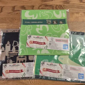 Mrs. GREEN APPLE 제일복권 G상 자카드 타월