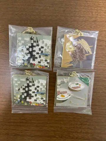 Mrs. GREEN APPLE 제일복권 F상 메탈 참 4개 세트