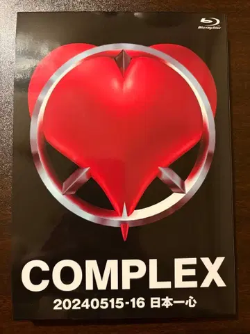 COMPLEX 20240515-16 일본 일심 Blu-ray+2CD