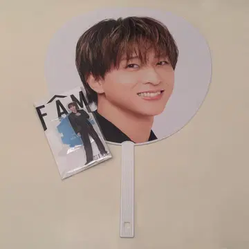 timelesz FAM 테라니시 타쿠토 부채 아크릴 스탠드