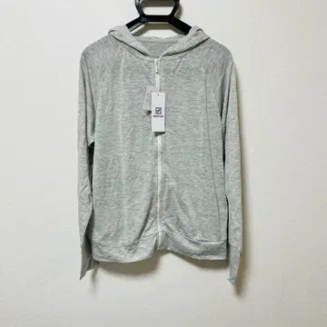 오트밀 풀 집업 후드티 M