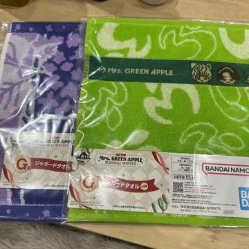 미세스 그린애플 제일복권 핸드 타월