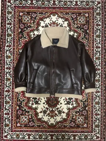 BEAMS HEART 빔즈 무스탕 자켓 M