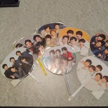 아이돌 사진 부채 세트 6매