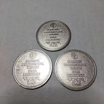 WONDER 에그 메달 3개