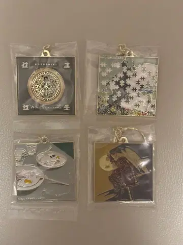 Mrs. GREEN APPLE 메탈 참 제일복권 F상 4개 세트