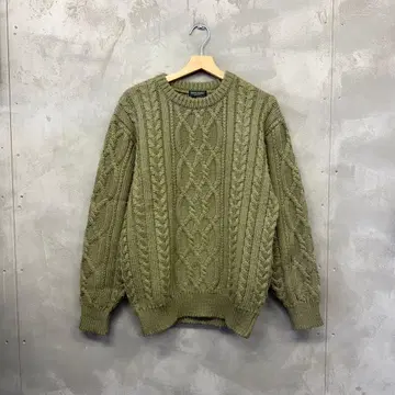 DURRES HOMME 케이블 니트 스웨터 듀레스 옴