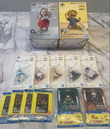 제일복권 나의 히어로 아카데미아 더 멀리 F상 G상 피규어 세트