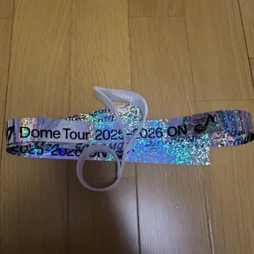 SnowMan LIVE TOUR ON 후쿠오카 공연 은색 테이프 음표