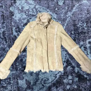 퍼 무스탕 코트