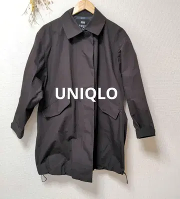 UNIQLO 유니클로 블록테크 릴랙스 하프 코트
