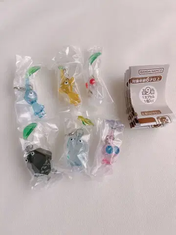 피크민 메지루시 액세서리 2 6종