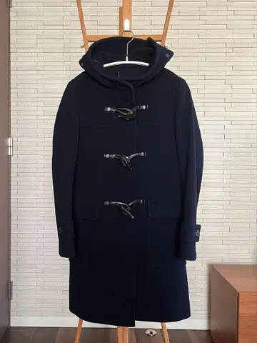 MACPHEE 더플 코트 네이비