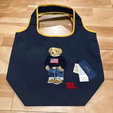 컨디션 최상 폴로베어 토트백