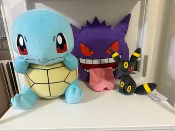 꼬부기  에브이 봉제 인형 세트