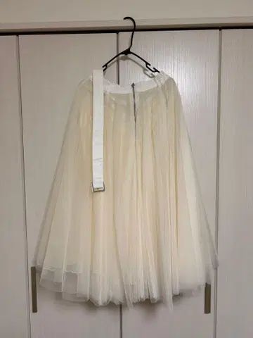 jouetie 아이보리 플레어 스커트