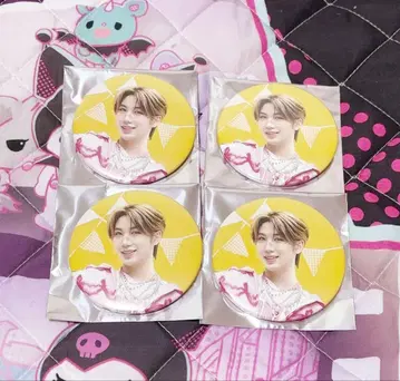 MAZZEL 캔뱃지 하야토 4개 세트