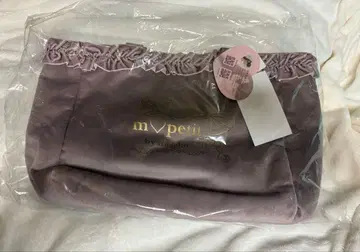 즉시 구매 아오키 미사코 m petit 벨로아 런치 토트백 퍼플