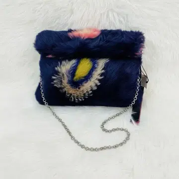 [ 새상품급 ] PS 폴스미스 복슬복슬 인조 모피 체인 숄더백