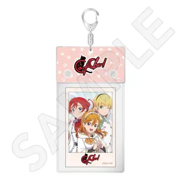 러브 라이브! 화이트 판초 사진 홀더 (카드 포함) CatChu!