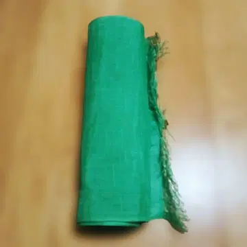 그린 컬러 오비 후쿠로 나고야 오비 여름용 린넨 80% 실크 20%