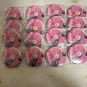 AMPTAK x COLORS 앰프 케차 스토페스 캔뱃지 16점 세트