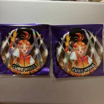 전 프리큐어전 캔뱃지 큐어 윙 2개 세트 미사용 새상품