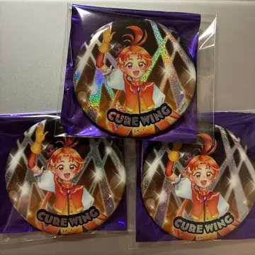 전 프리큐어전 캔뱃지 큐어 윙 3개 세트 미사용 새상품
