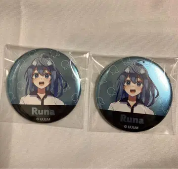 컬러풀 피치 루나 메탈 캔뱃지