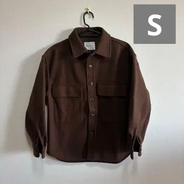 완판템 THE SHOP TK 컷 멜톤 CPO 셔츠 블루종