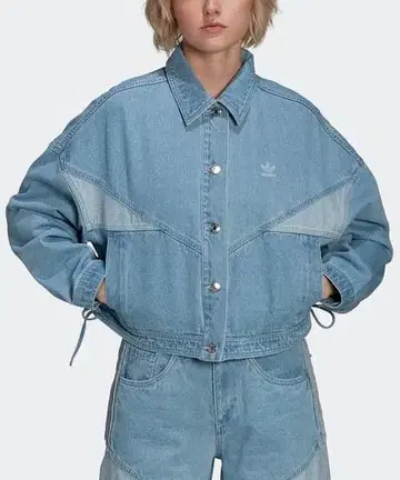 아디다스 데님 자켓 XL