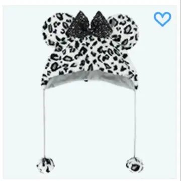 디즈니 팬캡 레오파드 무늬